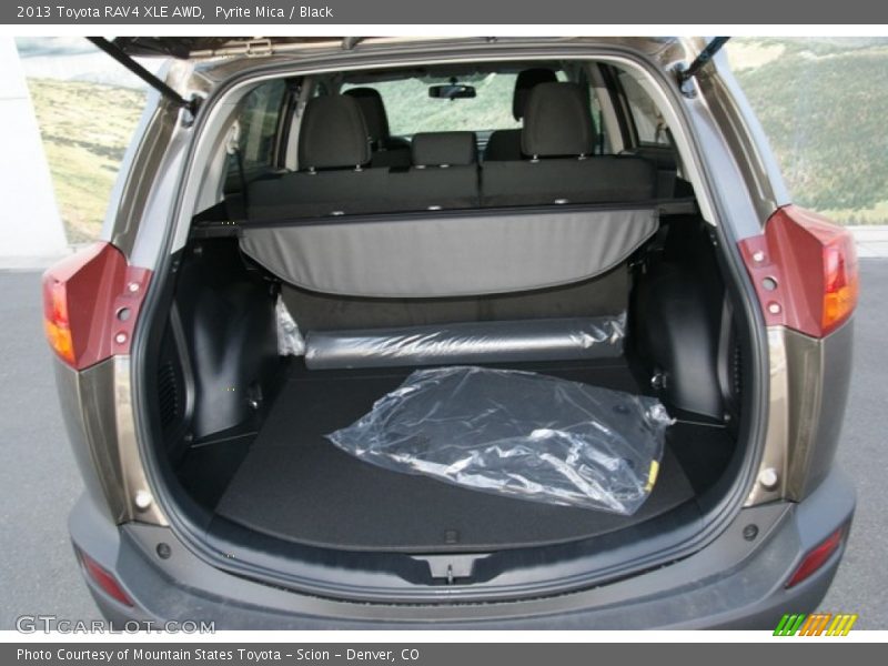 Pyrite Mica / Black 2013 Toyota RAV4 XLE AWD