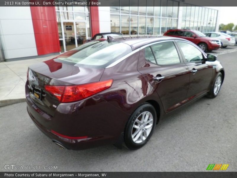 Dark Cherry Pearl Metallic / Beige 2013 Kia Optima LX
