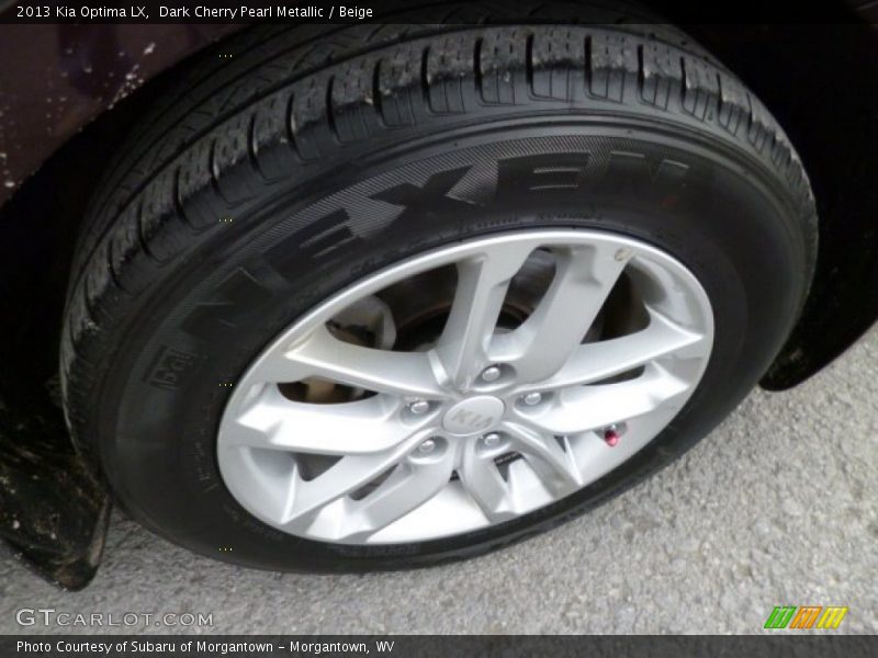 Dark Cherry Pearl Metallic / Beige 2013 Kia Optima LX