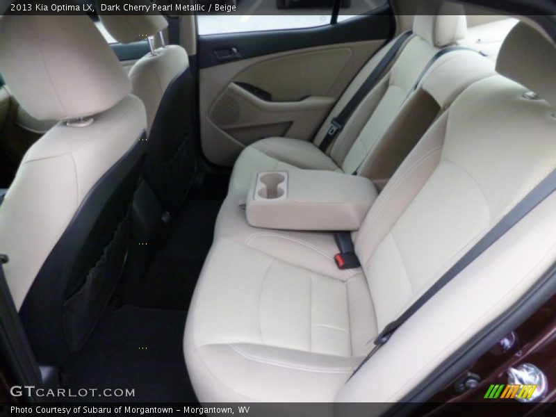 Dark Cherry Pearl Metallic / Beige 2013 Kia Optima LX