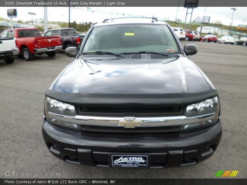 Dark Gray Metallic / Light Gray 2005 Chevrolet TrailBlazer LS 4x4