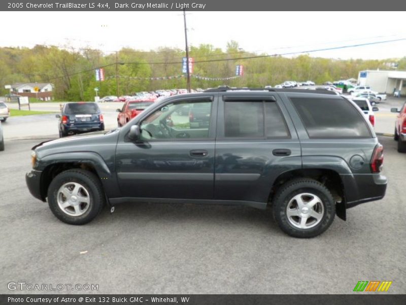 Dark Gray Metallic / Light Gray 2005 Chevrolet TrailBlazer LS 4x4