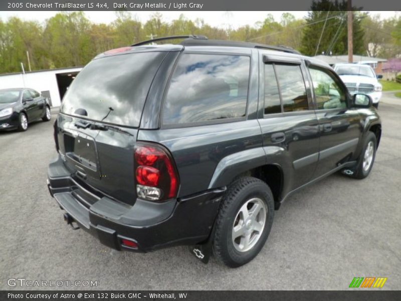 Dark Gray Metallic / Light Gray 2005 Chevrolet TrailBlazer LS 4x4