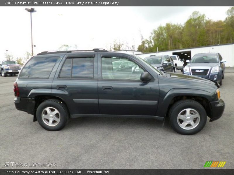 Dark Gray Metallic / Light Gray 2005 Chevrolet TrailBlazer LS 4x4