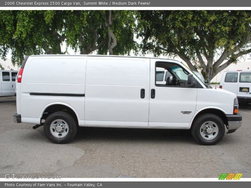 Summit White / Medium Dark Pewter 2006 Chevrolet Express 2500 Cargo Van