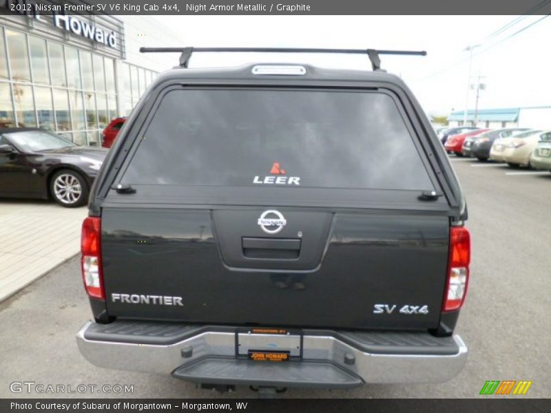 Night Armor Metallic / Graphite 2012 Nissan Frontier SV V6 King Cab 4x4