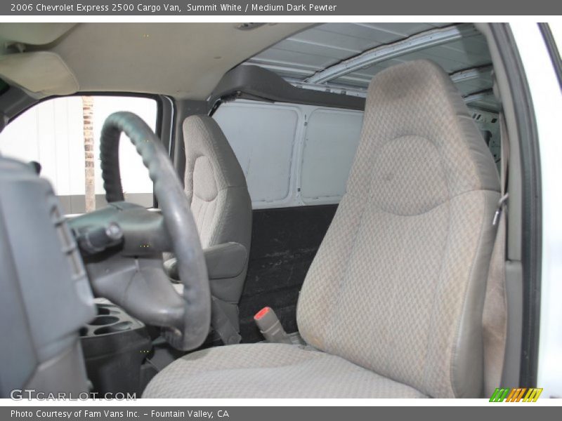 Summit White / Medium Dark Pewter 2006 Chevrolet Express 2500 Cargo Van