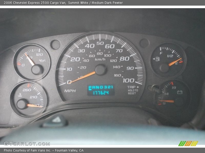 Summit White / Medium Dark Pewter 2006 Chevrolet Express 2500 Cargo Van