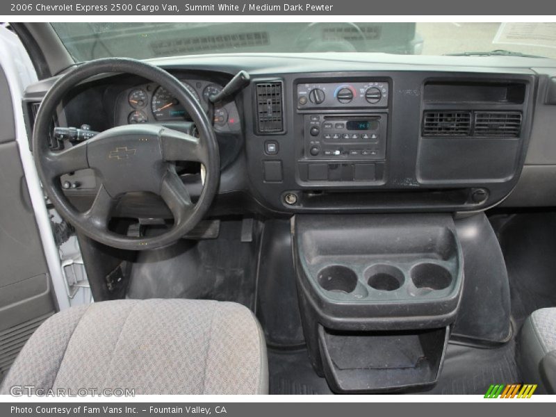 Summit White / Medium Dark Pewter 2006 Chevrolet Express 2500 Cargo Van