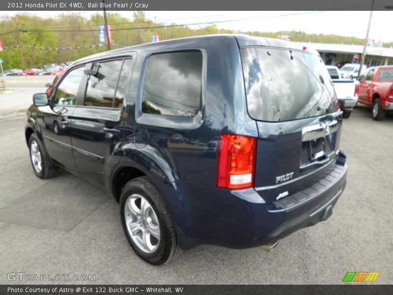 Bali Blue Pearl / Gray 2012 Honda Pilot EX 4WD