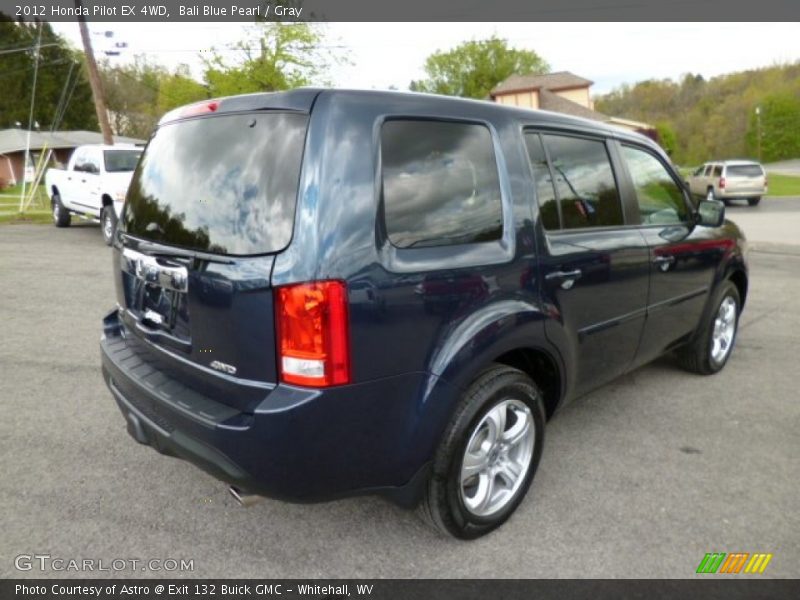 Bali Blue Pearl / Gray 2012 Honda Pilot EX 4WD