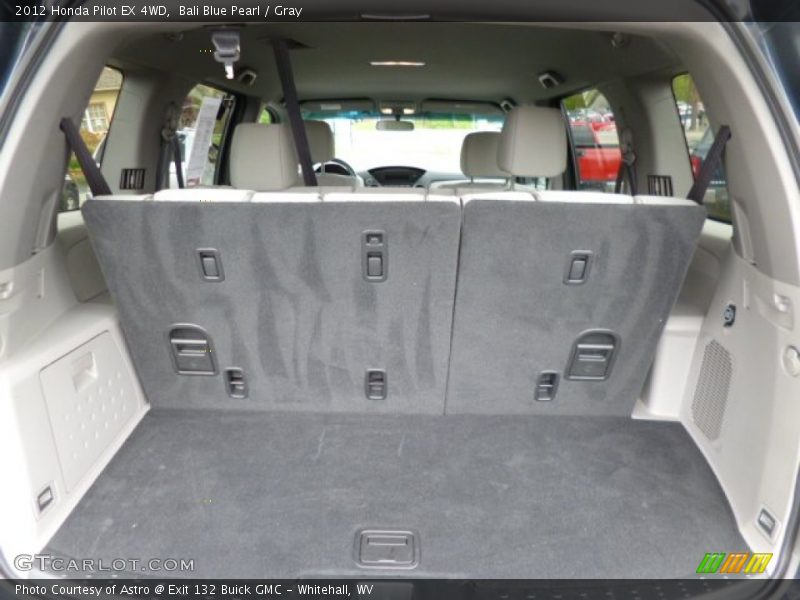 Bali Blue Pearl / Gray 2012 Honda Pilot EX 4WD