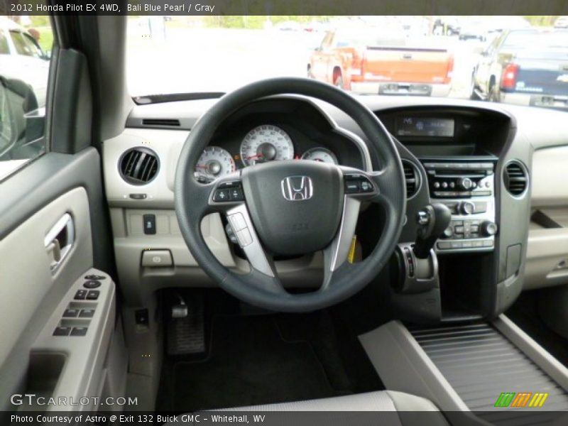 Bali Blue Pearl / Gray 2012 Honda Pilot EX 4WD
