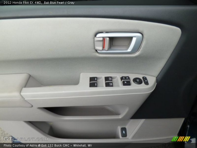 Bali Blue Pearl / Gray 2012 Honda Pilot EX 4WD