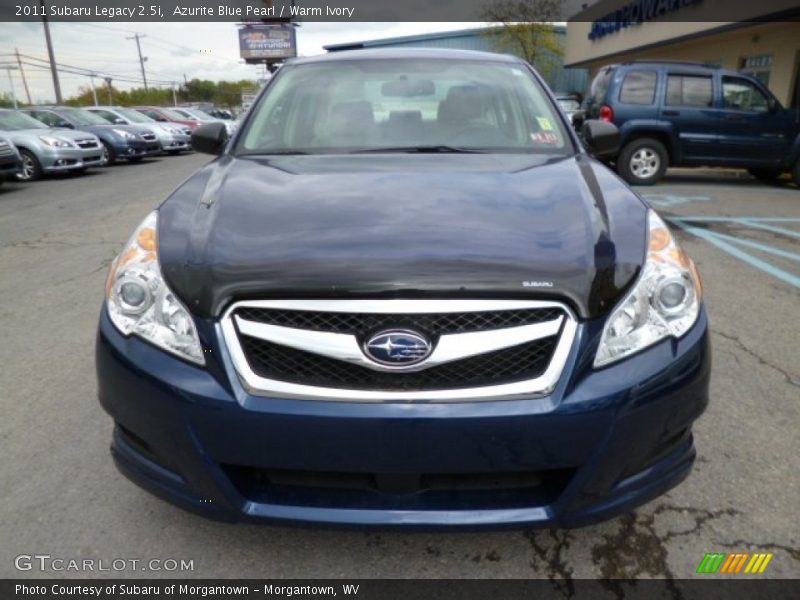 Azurite Blue Pearl / Warm Ivory 2011 Subaru Legacy 2.5i