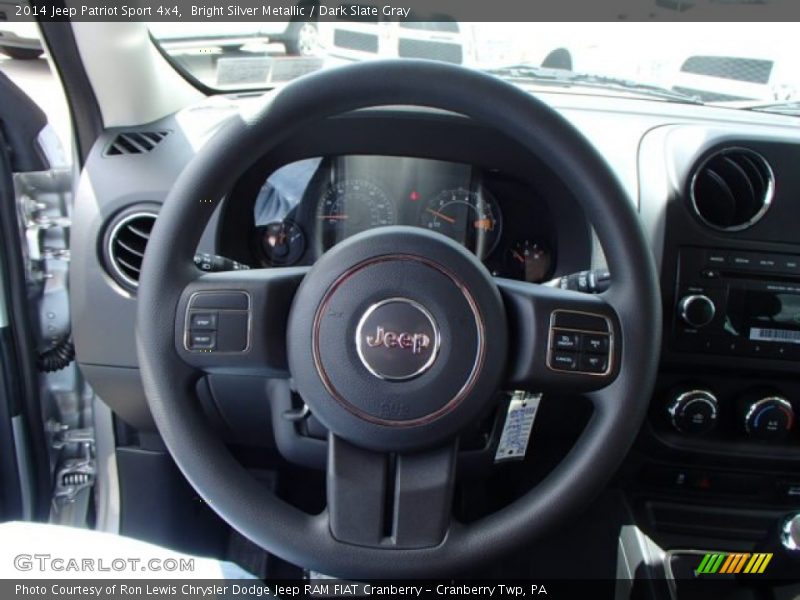 Bright Silver Metallic / Dark Slate Gray 2014 Jeep Patriot Sport 4x4