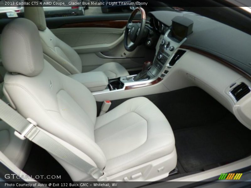  2013 CTS 4 AWD Coupe Light Titanium/Ebony Interior