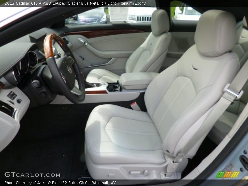 Front Seat of 2013 CTS 4 AWD Coupe