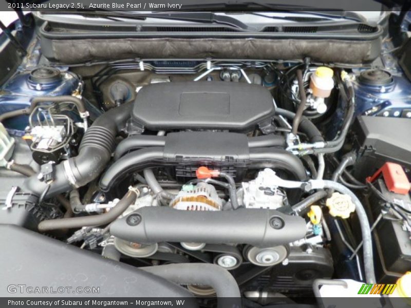 Azurite Blue Pearl / Warm Ivory 2011 Subaru Legacy 2.5i