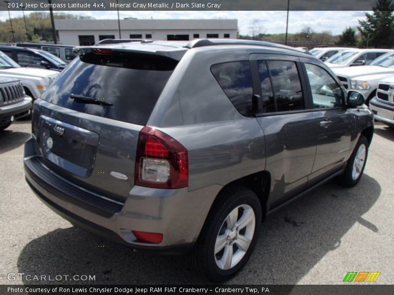 Mineral Gray Metallic / Dark Slate Gray 2014 Jeep Compass Latitude 4x4