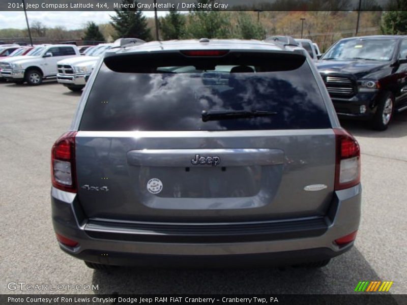 Mineral Gray Metallic / Dark Slate Gray 2014 Jeep Compass Latitude 4x4