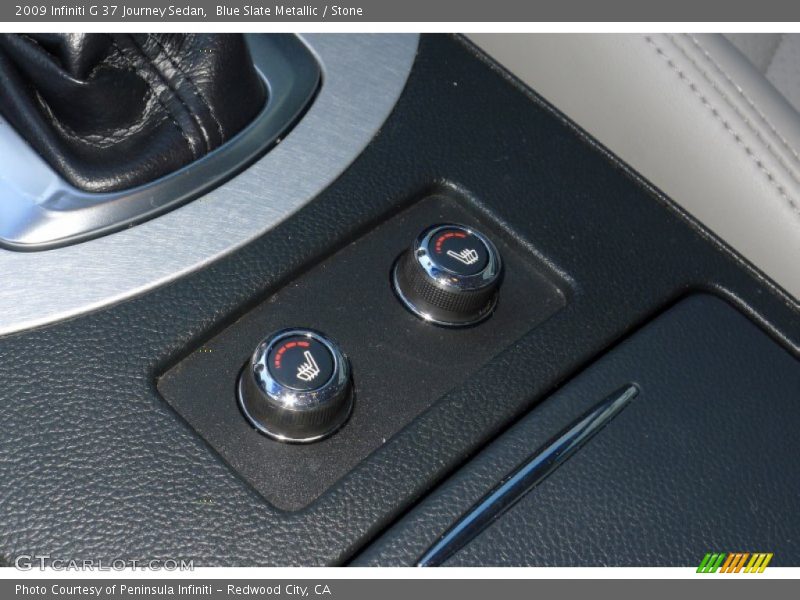 Blue Slate Metallic / Stone 2009 Infiniti G 37 Journey Sedan