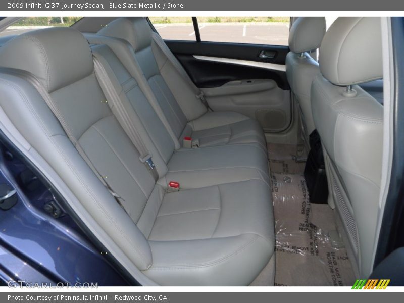 Blue Slate Metallic / Stone 2009 Infiniti G 37 Journey Sedan