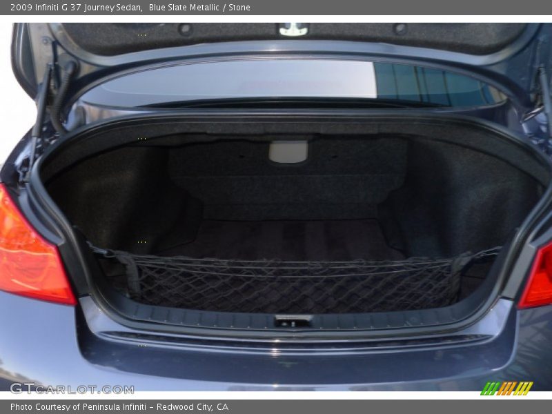 Blue Slate Metallic / Stone 2009 Infiniti G 37 Journey Sedan