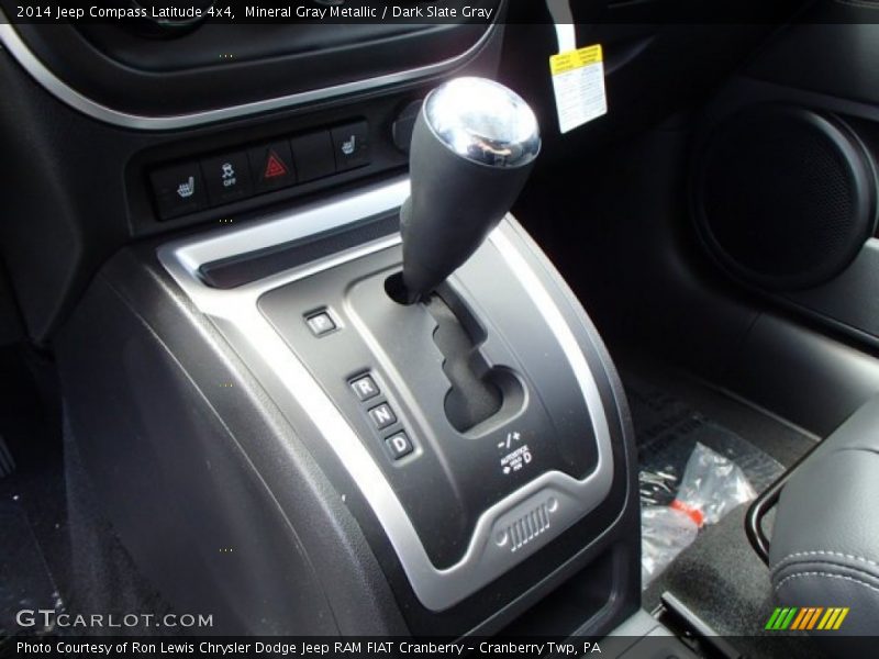 Mineral Gray Metallic / Dark Slate Gray 2014 Jeep Compass Latitude 4x4
