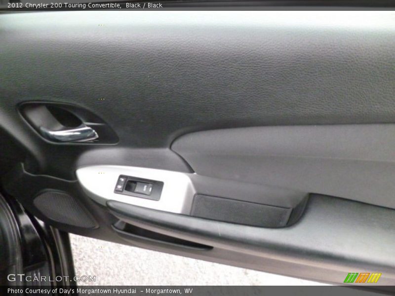 Black / Black 2012 Chrysler 200 Touring Convertible