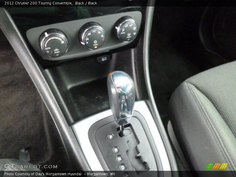Black / Black 2012 Chrysler 200 Touring Convertible