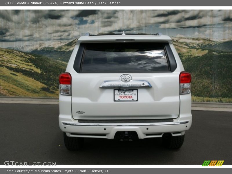 Blizzard White Pearl / Black Leather 2013 Toyota 4Runner SR5 4x4