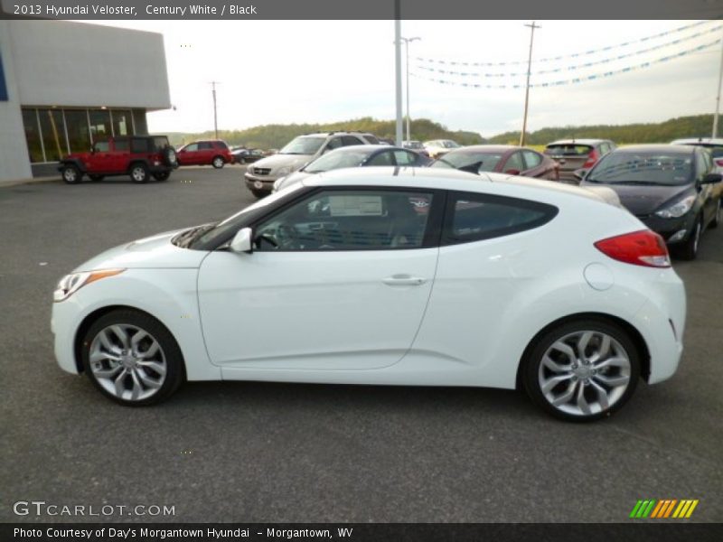 Century White / Black 2013 Hyundai Veloster