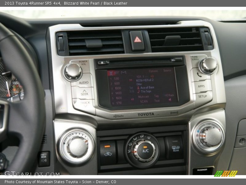 Blizzard White Pearl / Black Leather 2013 Toyota 4Runner SR5 4x4