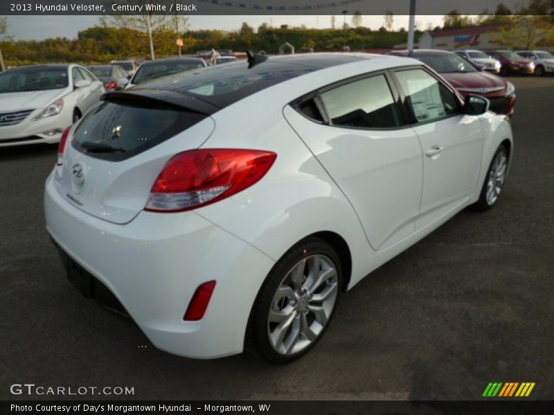 Century White / Black 2013 Hyundai Veloster