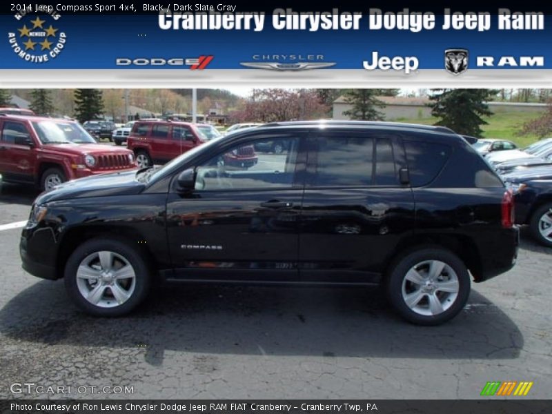 Black / Dark Slate Gray 2014 Jeep Compass Sport 4x4