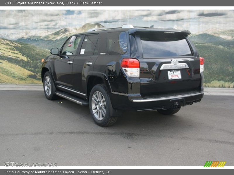 Black / Black Leather 2013 Toyota 4Runner Limited 4x4