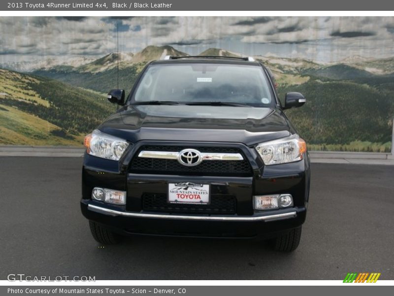 Black / Black Leather 2013 Toyota 4Runner Limited 4x4