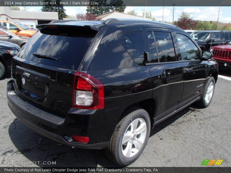 Black / Dark Slate Gray 2014 Jeep Compass Sport 4x4