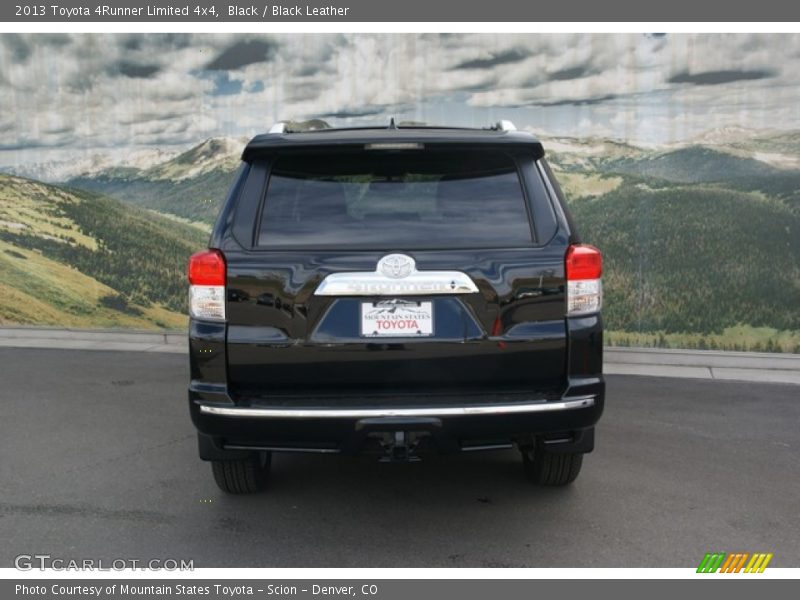 Black / Black Leather 2013 Toyota 4Runner Limited 4x4
