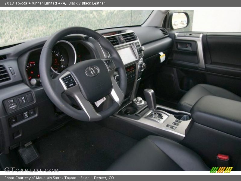 Black / Black Leather 2013 Toyota 4Runner Limited 4x4