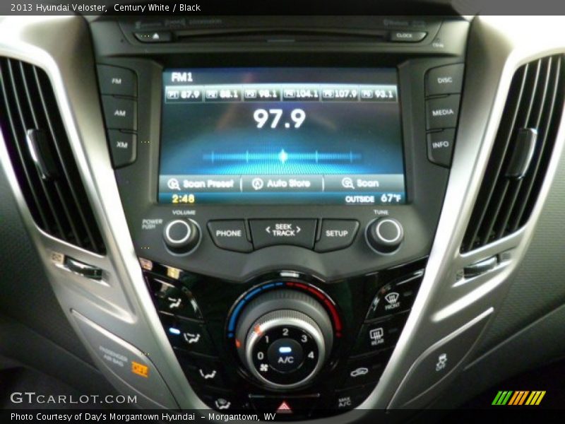 Century White / Black 2013 Hyundai Veloster