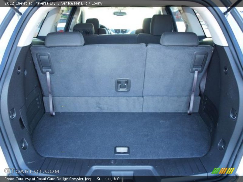 Silver Ice Metallic / Ebony 2012 Chevrolet Traverse LT