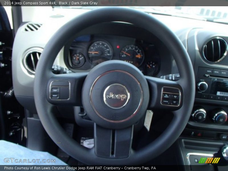 Black / Dark Slate Gray 2014 Jeep Compass Sport 4x4