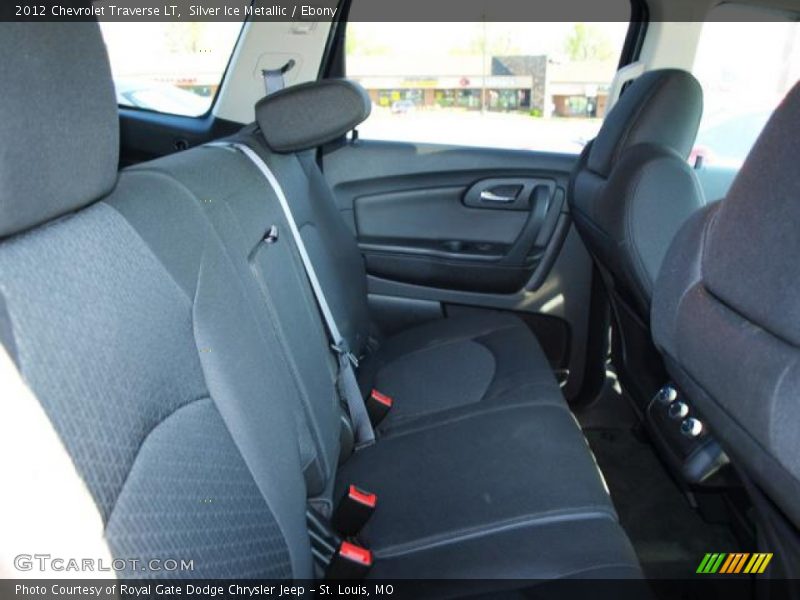 Silver Ice Metallic / Ebony 2012 Chevrolet Traverse LT