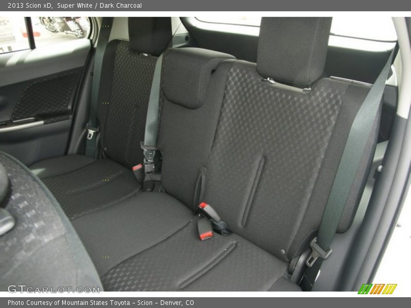 Rear Seat of 2013 xD 