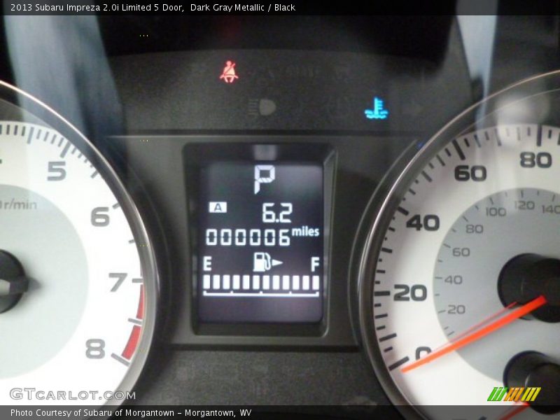 Dark Gray Metallic / Black 2013 Subaru Impreza 2.0i Limited 5 Door