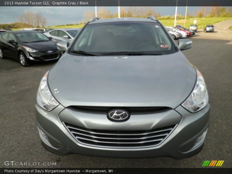 Graphite Gray / Black 2013 Hyundai Tucson GLS