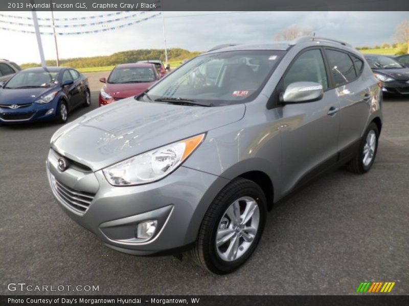 Graphite Gray / Black 2013 Hyundai Tucson GLS