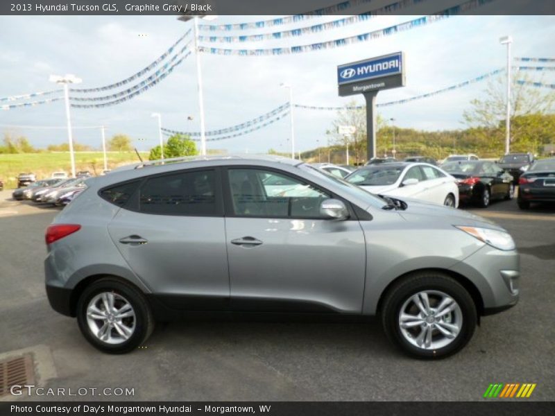 Graphite Gray / Black 2013 Hyundai Tucson GLS